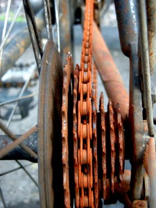 Как смазать велосипедную цепь машинным маслом
